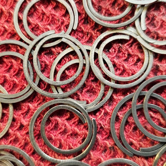 Spiral paper clips, handmade by California artist, unusual tiny works of art - Picture 5 of 7